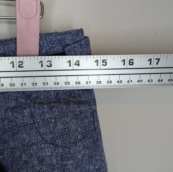 London by London Fog Kids Blue Denim Printed Snow Pants Girl Large 12/16 - Picture 5 of 8